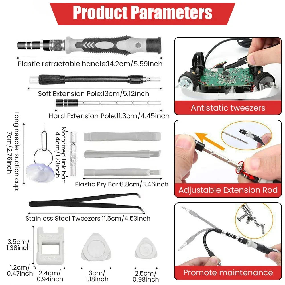 Ultimate Magnetic Screwdriver Kit